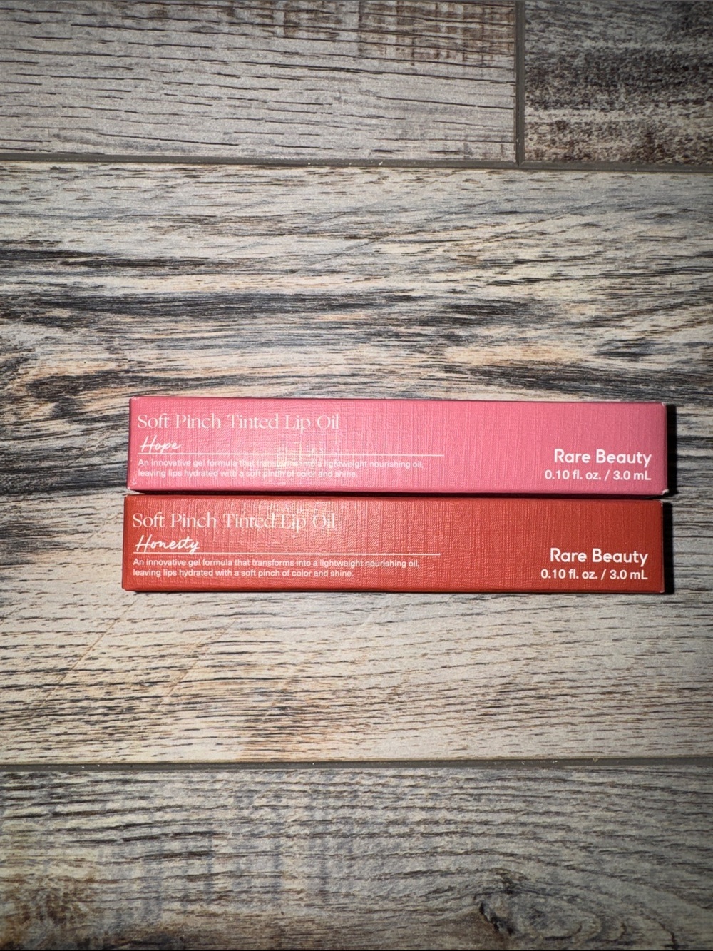 Rare Beauty Soft Pinch Tinted Lip Oil — Hope & Honesty (Deep Berry Red)